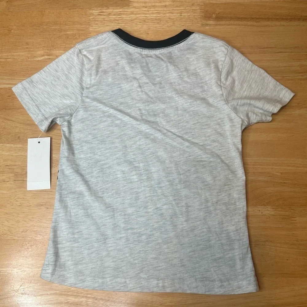 Paw Patrol Nickelodeon Kids Size 4 NWT Graphic Gray Character Tee Girls Boys